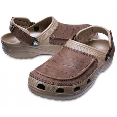 Slapky CROCS Yukon Vista (espresso/khaki)