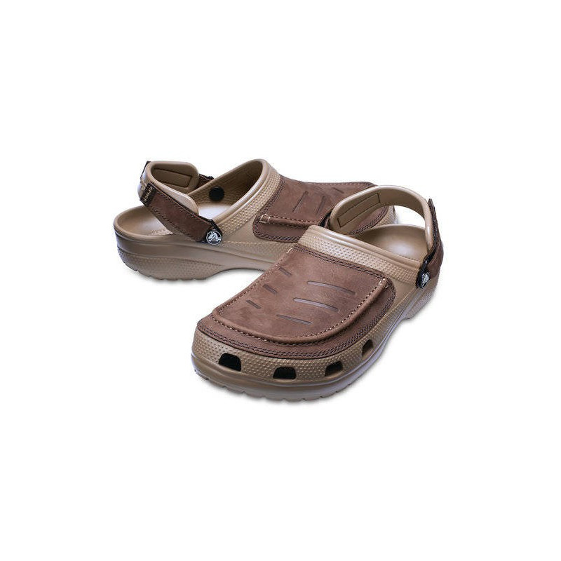 Slapky CROCS Yukon Vista (espresso/khaki)